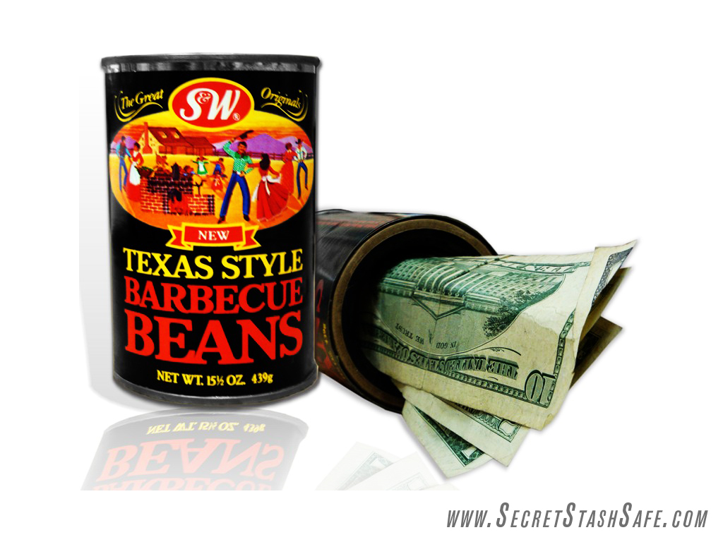 Diversions Texas Style Barbecue Beans Secret Stash Can Hidden Diversion Security Safe