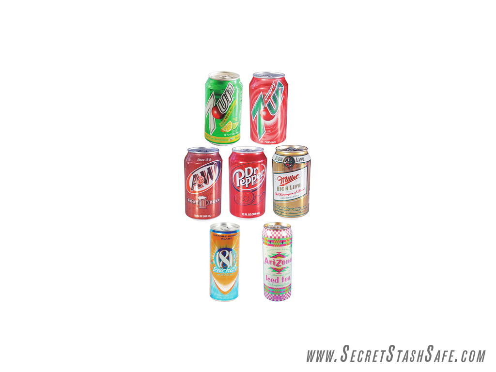 Secret Stash Soda Cans Hidden Diversion Security Safes Collection 6