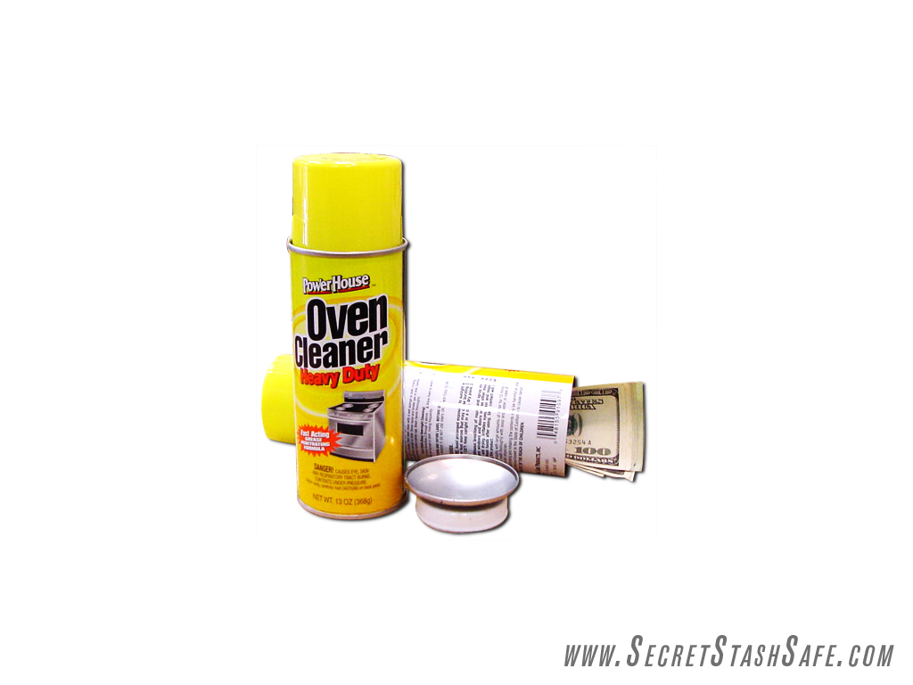 Oven Cleaner Spray Secret Stash Can Hidden Diversion Security Safe