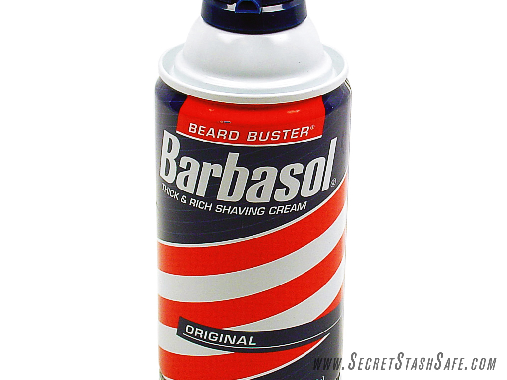 Barbasol Shaving Cream Secret Stash Can Hidden Diversion Security Safe 2