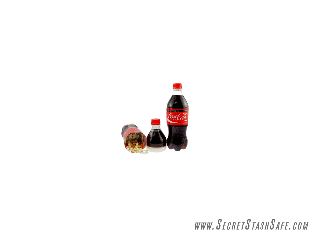 Coca Cola Soda Secret Stash Bottle Hidden Diversion Security Safe