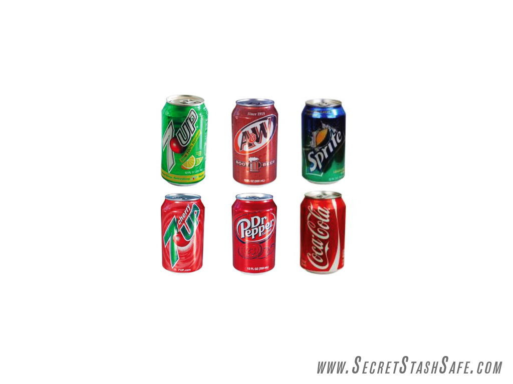 Secret Stash Soda Cans Hidden Diversion Security Safes Collection 2