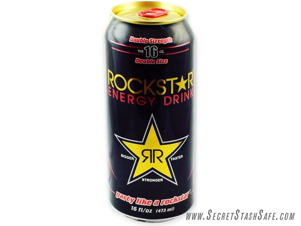 Rockstar Energy Drink Secret Stash Can Hidden Diversion Security Safe 2