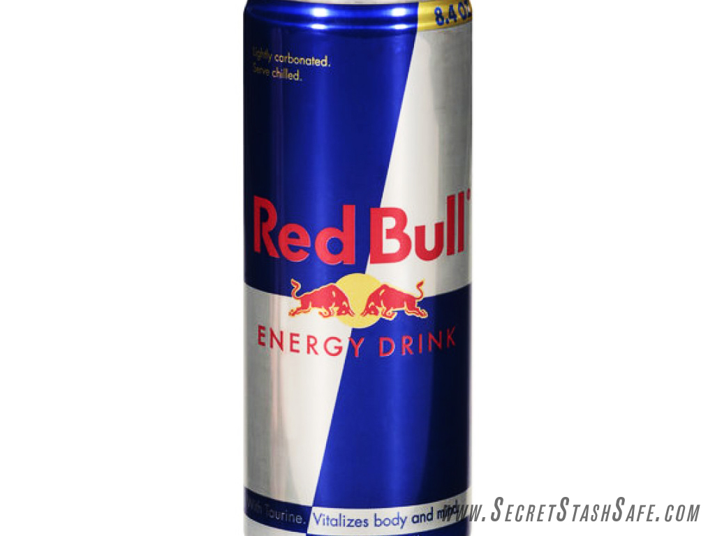 Red Bull Energy Drink Secret Stash Can Hidden Diversion Security Safe 3